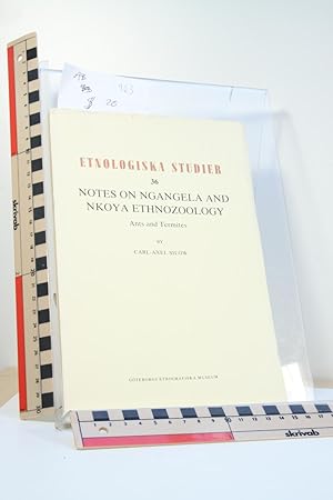 Imagen del vendedor de Notes on Ngangela and Nkoya Ethnozoology. Ants an Termites. a la venta por Thulin&Ohlson AntiqBookseller Since 1918