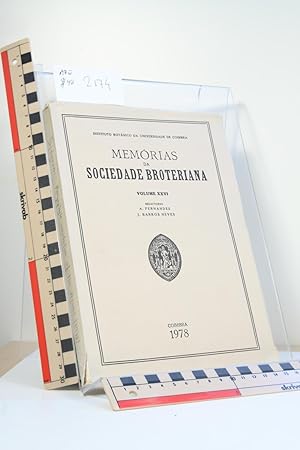 Seller image for Memrias da Sociedade Broteriana. Volume XXVI for sale by Thulin&Ohlson AntiqBookseller Since 1918