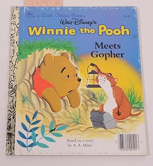 Seller image for Walt Disney's Winnie-The-Pooh And Meets Gopher for sale by Thulin&Ohlson AntiqBookseller Since 1918