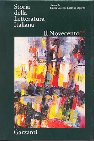 Immagine del venditore per Storia della Letteratura Italiana. Il Novecento. Tomo 2 venduto da Libro Co. Italia Srl