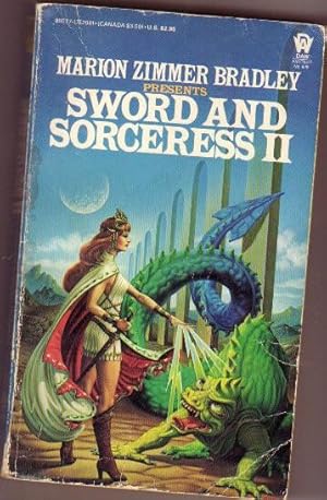 Image du vendeur pour Sword and Sorceress II (Two) (2) -Wound on the Moon, Red Pearls, The Chosen Maiden, Hunger, Shadow Wood, Unicorn's Blood, The Unshadowed Land, Shimenege's Mask, The Black Tower, The Red Guild, A Night at Two Inns, The Lady and the Tiger, Fireweb, +++ mis en vente par Nessa Books