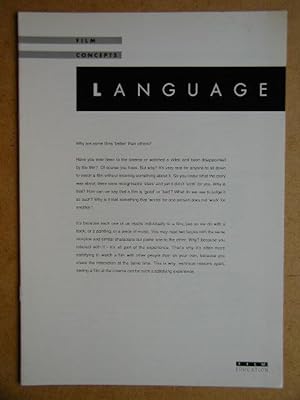 Film Concepts: Language.