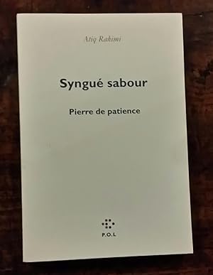 Seller image for Syngu Sabour - La Pierre de Patience (Prix Goncourt 2008) for sale by AHA BOOKS