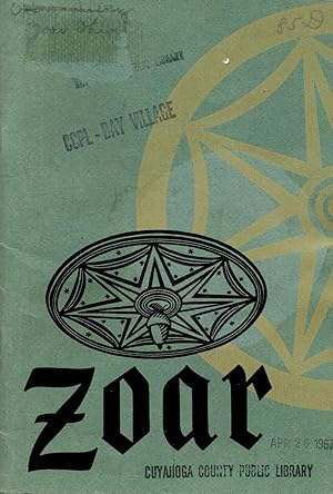 Immagine del venditore per Zoar An Ohio Experiment in Communalism venduto da Book Booth