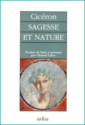 Sagesse et nature De finibus Du souverain bien et du mal suprême (livres III, IV et V)