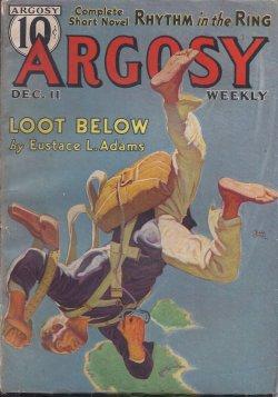 Imagen del vendedor de ARGOSY Weekly: December, Dec. 11, 1937 ("Sandhog") a la venta por Books from the Crypt