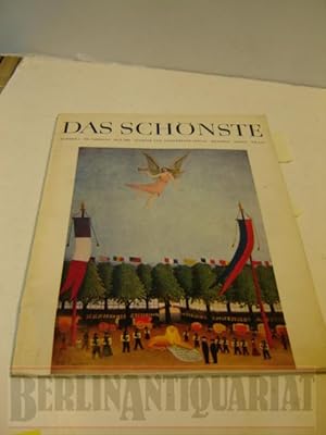 Bild des Verkufers fr Das schnste. Nummer 7. VII Jahrgang. Juli 1961. zum Verkauf von BerlinAntiquariat, Karl-Heinz Than