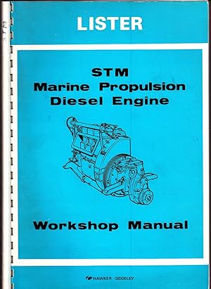 LISTER STM MARINE PROPULSION DIESEL ENGINE (1-2-3 CYLINDER) (Workshop Manual)