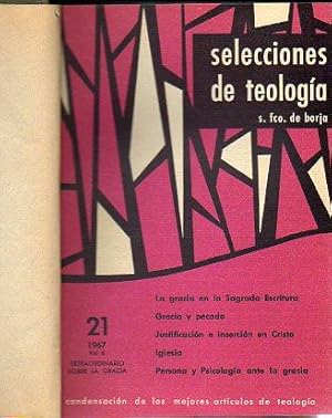 Imagen del vendedor de SELECCIONES DE TEOLOGA SAN FRANCISCO DE BORJA. Vol. 8. 1967. Nmeros 21 a 24. a la venta por angeles sancha libros