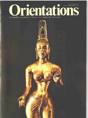 Orientations/1992 / the monthly magazine for collectors and connoisseurs of asian art