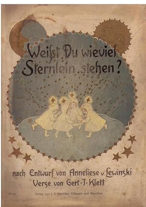 Image du vendeur pour Weit du wieviel Sternlein stehen? nach Entwurf von Anneliese von Lewinski, Verse von Gertrud J. Klett mis en vente par Antiquariat Im Baldreit