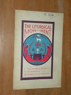 Image du vendeur pour The Liturgical Movemnet mis en vente par Dublin Bookbrowsers