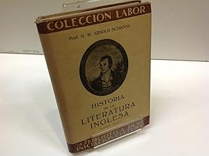 Imagen del vendedor de CARACTERES Y TIPOS ESENCIALES DE LA HISTORIA DE LA LITERATURA INGLESA SCHROER ARNOLD a la venta por LIBRERIA ANTICUARIA SANZ