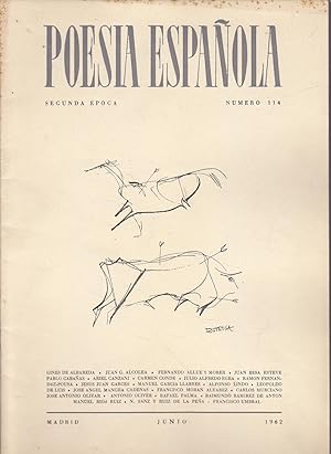 Seller image for POESIA ESPAOLA Segunda Epoca N 114 JUNIO 1962 for sale by CALLE 59  Libros