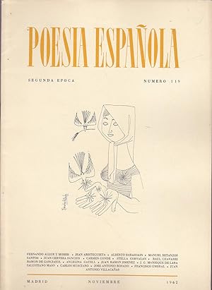 Bild des Verkufers fr POESIA ESPAOLA Segunda Epoca N 119 NOVIEMBRE 1962 zum Verkauf von CALLE 59  Libros