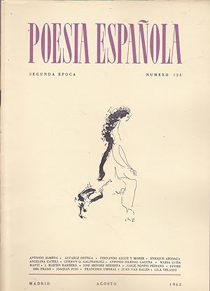 Imagen del vendedor de POESIA ESPAÑOLA Segunda Epoca Nº 128 DICIEMBRE 1963 a la venta por CALLE 59  Libros