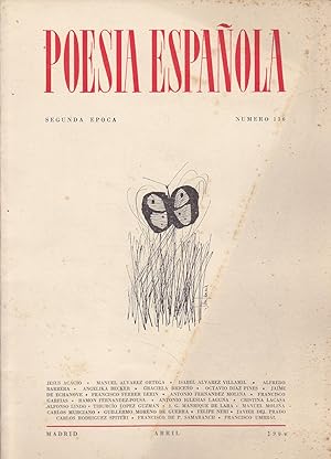 Imagen del vendedor de POESIA ESPAOLA Segunda Epoca N 136 ABRIL 1964 a la venta por CALLE 59  Libros