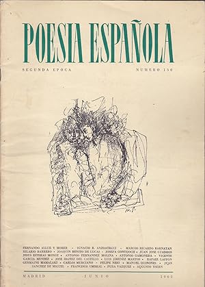 Imagen del vendedor de POESIA ESPAOLA Segunda Epoca N 150 JUNIO 1965 a la venta por CALLE 59  Libros