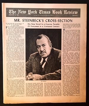 Bild des Verkufers fr The New York Times Book Review--February 16th, 1947 zum Verkauf von APPLEDORE BOOKS, ABAA