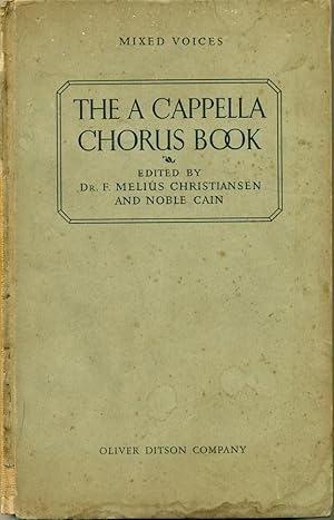 THE A CAPPELLA CHORUS BOOK FOR MIXED VOICES