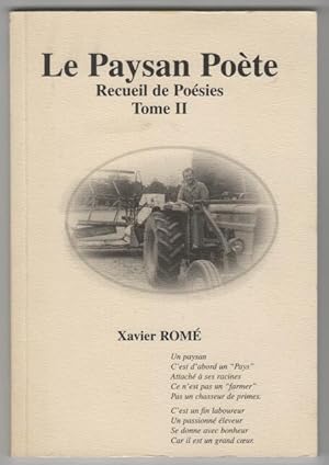 Image du vendeur pour Le paysan poete recueil de poesies tome 2 mis en vente par crealivres