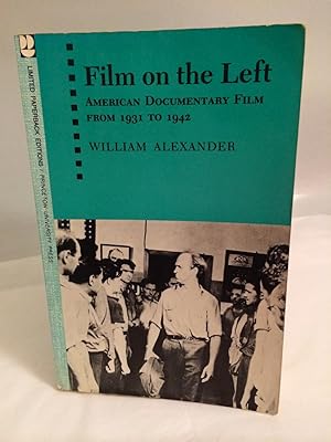 Immagine del venditore per Film on the Left: American Documentary Film from 1931 to 1942 venduto da Needham Book Finders