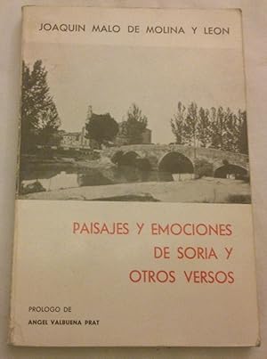 Seller image for Paisajes y emociones de Soria y otros versos. for sale by Aaromadelibros