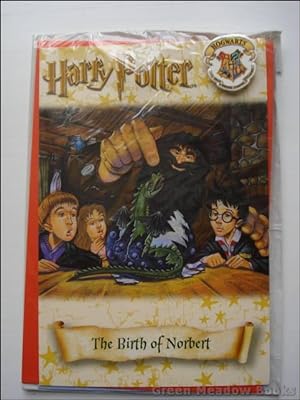 HARRY POTTER GREETING CARD WITH BADGE