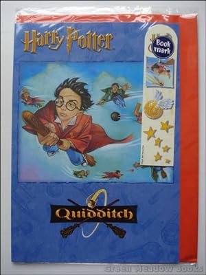 HARRY POTTER GREETING CARDS WITH NOVELTY BOOK MARK