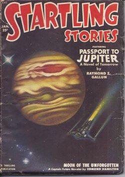 Image du vendeur pour STARTLING Stories: January, Jan. 1951 (Captain Future) mis en vente par Books from the Crypt