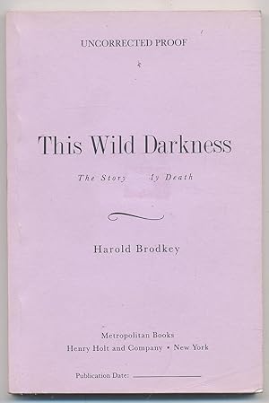 Immagine del venditore per This Wild Darkness: The Story of My Death venduto da Between the Covers-Rare Books, Inc. ABAA