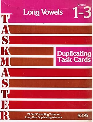 Long Vowels Duplicating Task Cards