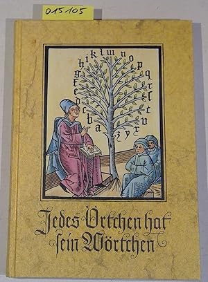 Seller image for Jedes rtchen hat sein Wrtchen - Nieder-Rder Wrterbuch for sale by Antiquariat Trger