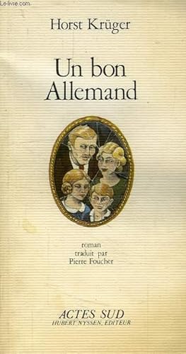 Image du vendeur pour UN BON ALLEMAND mis en vente par Le-Livre