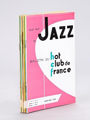 Tout sur le Jazz. Bulletin du Hot-Club de France. N° 194 - 195 - 196 - 197 - 198 - 199 - 200 - 20...