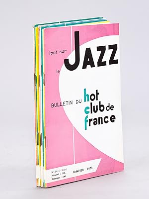 Tout sur le Jazz. Bulletin du Hot-Club de France. N° 224 - 225 - 226 - 227 - 228 - 229 - 230 - 23...