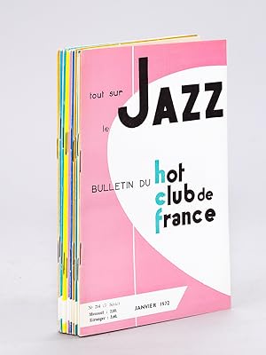 Tout sur le Jazz. Bulletin du Hot-Club de France. N° 214 - 215 - 216 - 217 - 218 - 219 - 220 - 22...