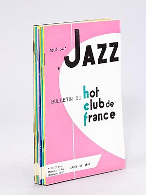 Tout sur le Jazz. Bulletin du Hot-Club de France. N° 154 - 155 - 156 - 157 - 158 - 159 - 160 - 16...