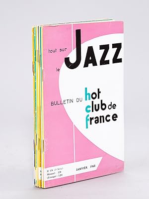 Tout sur le Jazz. Bulletin du Hot-Club de France. N° 174 - 175 - 176 - 177 - 178 - 179 - 180 - 18...