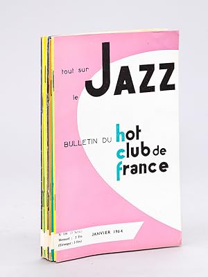 Tout sur le Jazz. Bulletin du Hot-Club de France. N° 134 - 135 - 136 - 137 - 138 - 139 - 140 - 14...