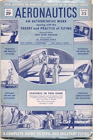Immagine del venditore per AERONAUTICS AN AUTHORITATIVE WORK dealing with the THEORY and PRACTICE of FLYING, ISSUE NO. 35 (A COMPLETE GUIDE TO CIVIL AND MILITARY FLYING) venduto da Rose City Books