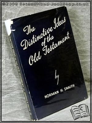 Seller image for The Distinctive Ideas Of The Old Testament for sale by BookLovers of Bath