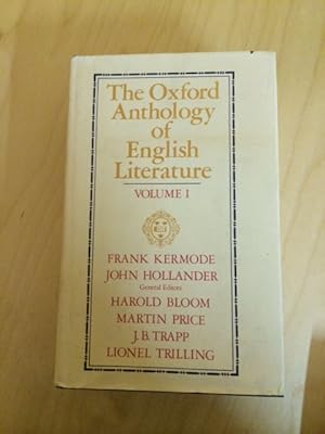Imagen del vendedor de The Oxford Anthology of English Literature - Volume I a la venta por Bookstore-Online