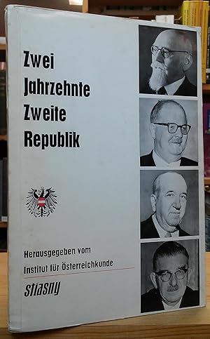 Seller image for Zwei Jahrzehnte Zweite Republik for sale by Stephen Peterson, Bookseller