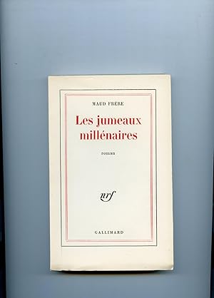 Image du vendeur pour LES JUMEAUX MILLENAIRES. Roman ; ( Edition Originale ) mis en vente par Librairie CLERC