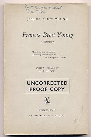 Seller image for Francis Brett Young: A Biography for sale by Between the Covers-Rare Books, Inc. ABAA