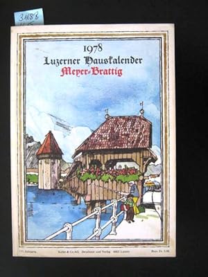Bild des Verkufers fr Luzerner Hauskalender. 1978. zum Verkauf von Augusta-Antiquariat GbR