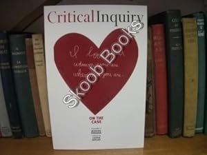 Image du vendeur pour Criticial Inquiry: Vol. 34, No. 1, Autumn 2007, Pages 1-232 mis en vente par PsychoBabel & Skoob Books