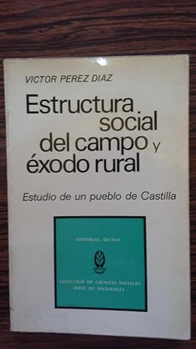 Estructura Social del Campo y Exodo Rural