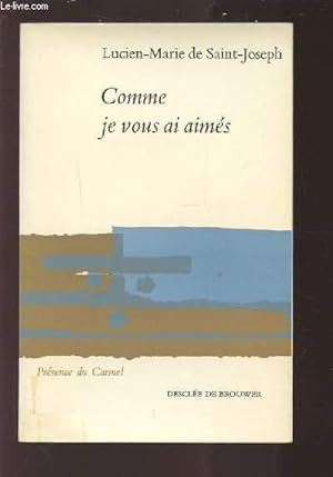 Seller image for COMME JE VOUS AI AIMES. for sale by Le-Livre